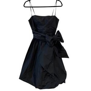 BCBG MaxAzria Black Sleeveless Bubble Dress